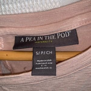 A Pea in the Pod Dresses - A Pea in a Pod Maternity dusty rose Dress shirt S A Pea in the Pod Dresses - A Pea in a Pod Maternity dusty rose Dress shirt S